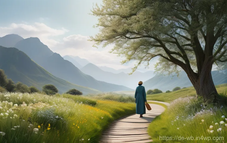 내러티브 의학의 이론적 토대 - **Prompt:** A compassionate female doctor, mid-career with kind eyes, attentively listens to an elde...
